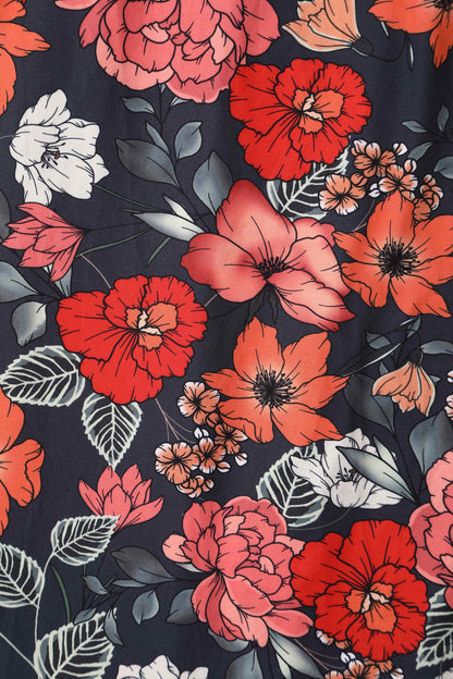 Isla Twilight Bloom Maxi Wrap Dress