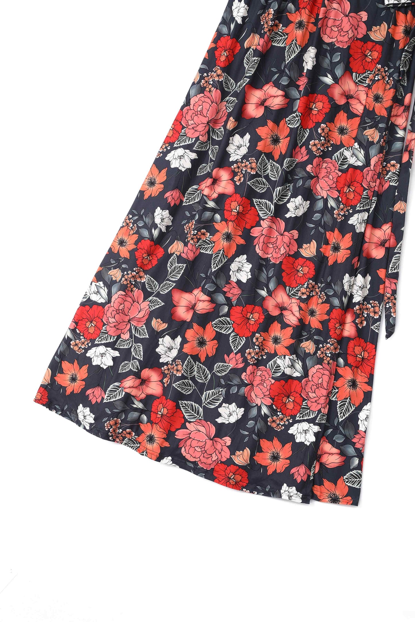 Isla Twilight Bloom Maxi Wrap Dress