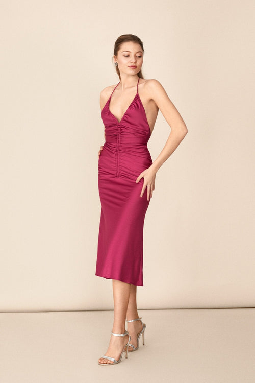 Vestido Donna Magenta · Rivera ·
