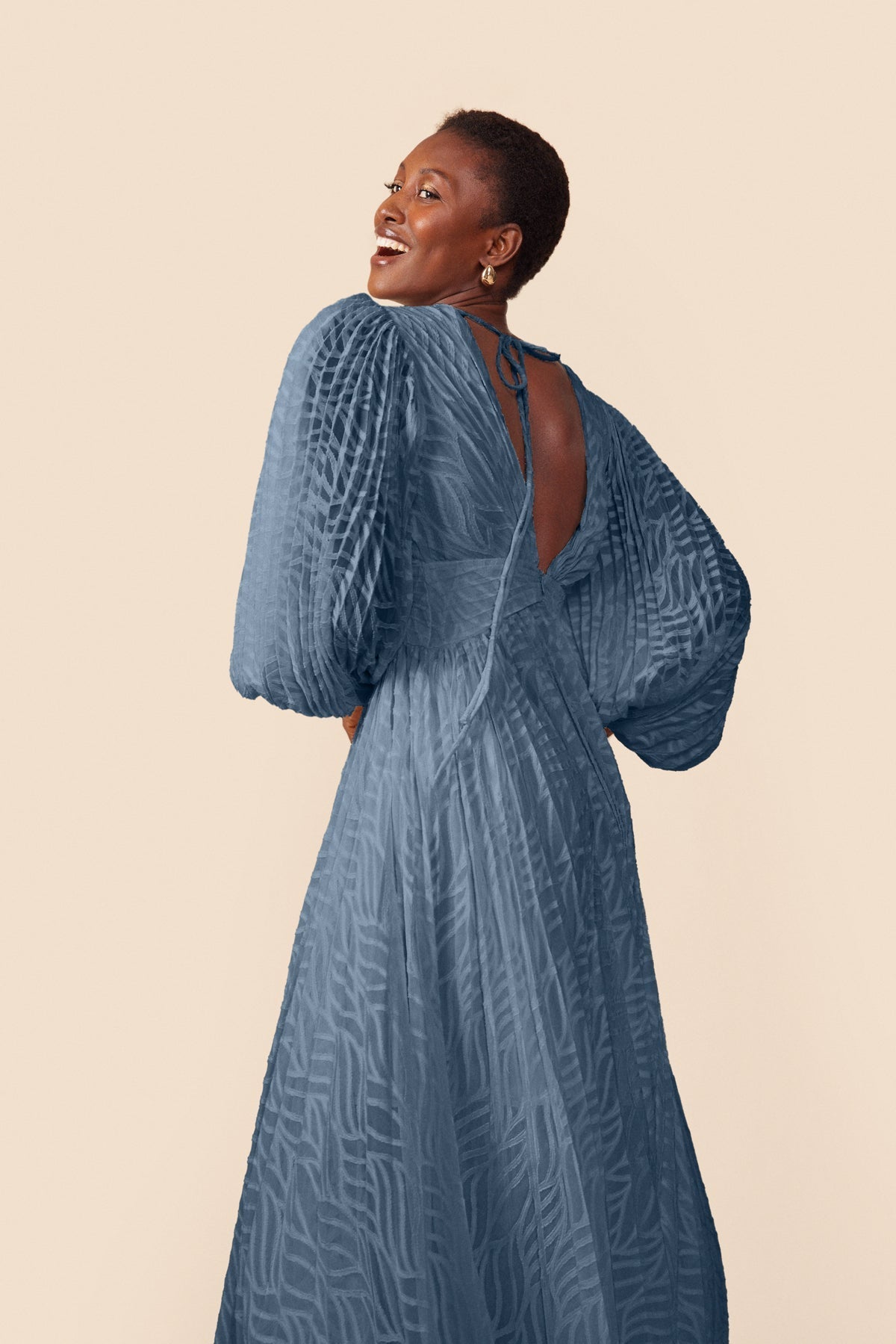 Vestido Elsa Azul Añil · Alegoria ·