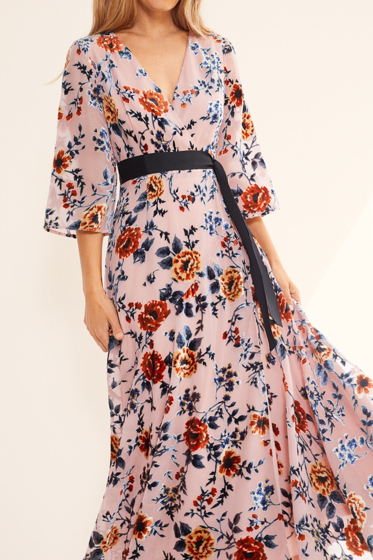 Vestido Florian Estampado Devoré · Icons ·