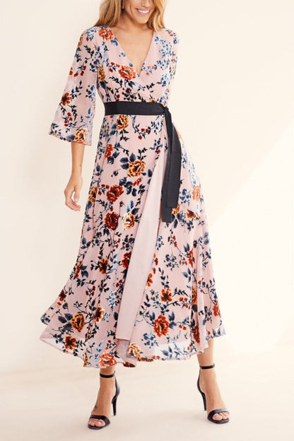 Vestido Florian Estampado Devoré · Icons ·