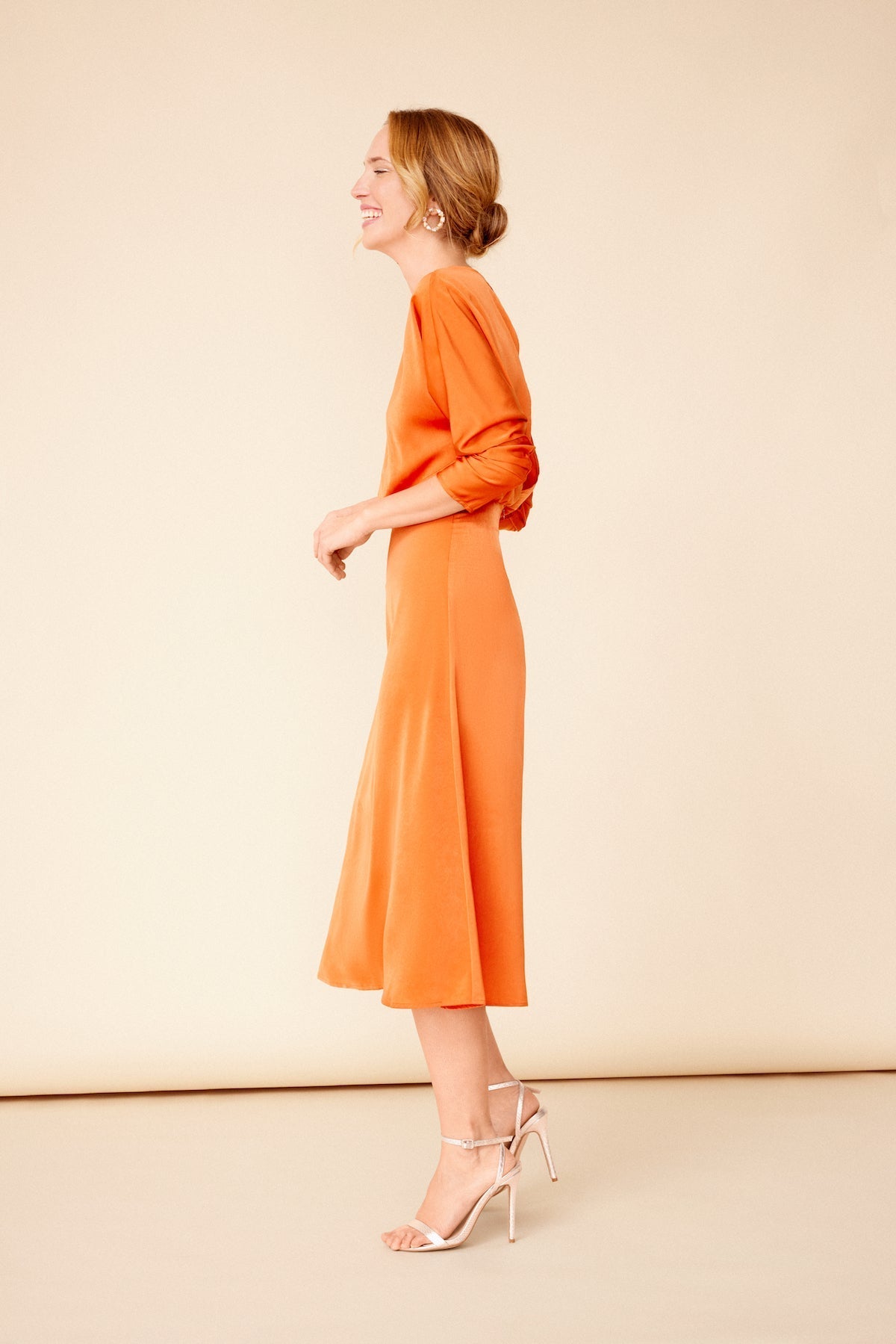 Vestido Genevieve Rust · Wisteria ·