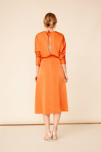 Vestido Genevieve Rust · Wisteria ·