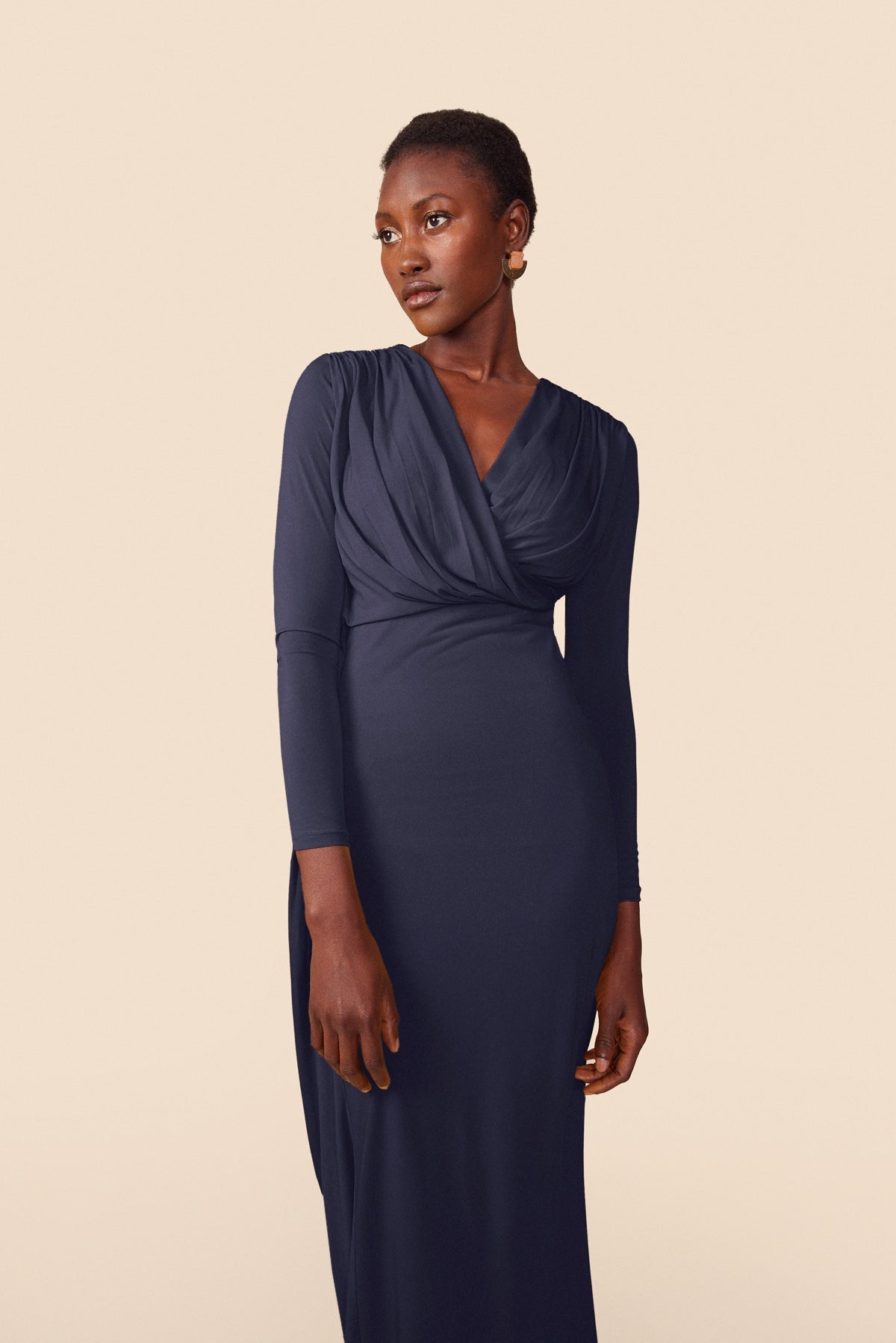Vestido Melissandre Azul Noche · Alegoria ·
