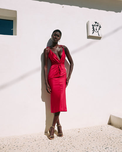 Vestido Nona Rojo · LAST CHANCE ·