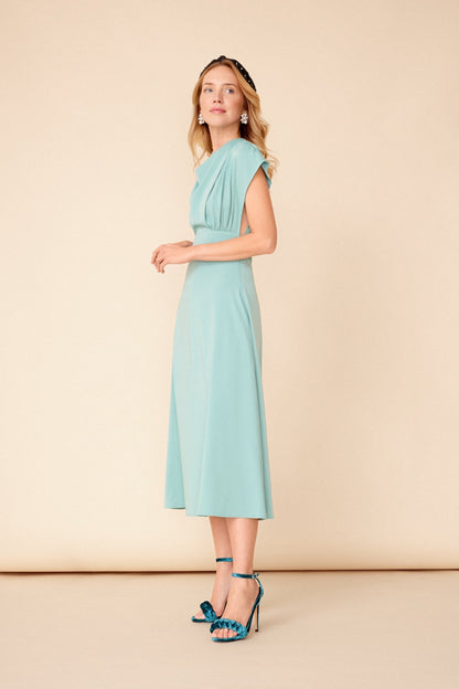 Vestido Nora Aquamarine · Wisteria ·