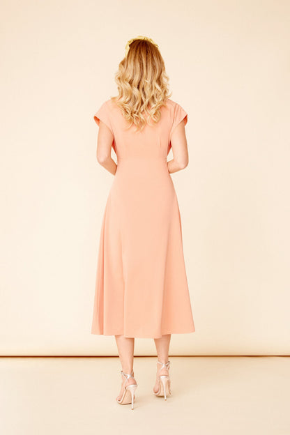Vestido Nora Coral · Wisteria ·