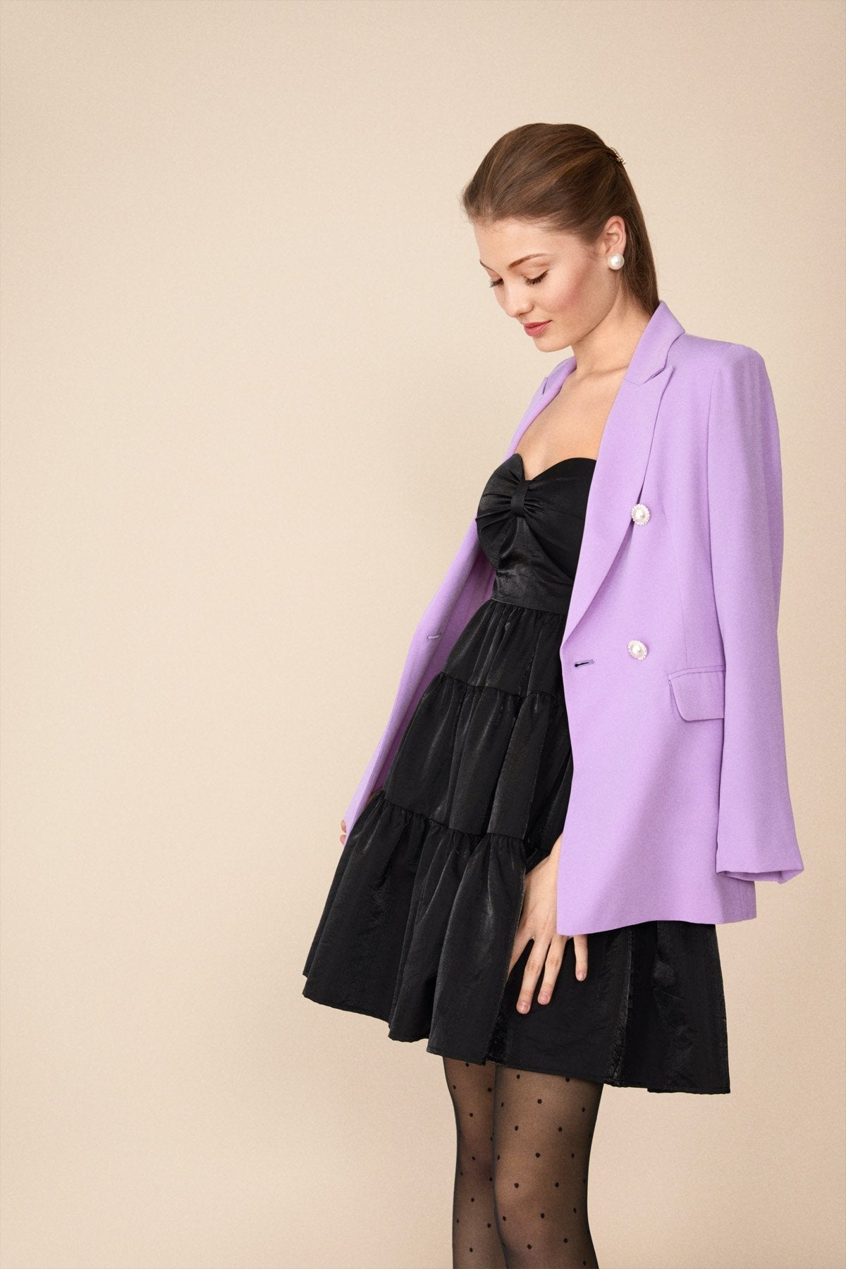 Vestido Rachel Negro · Rivera ·