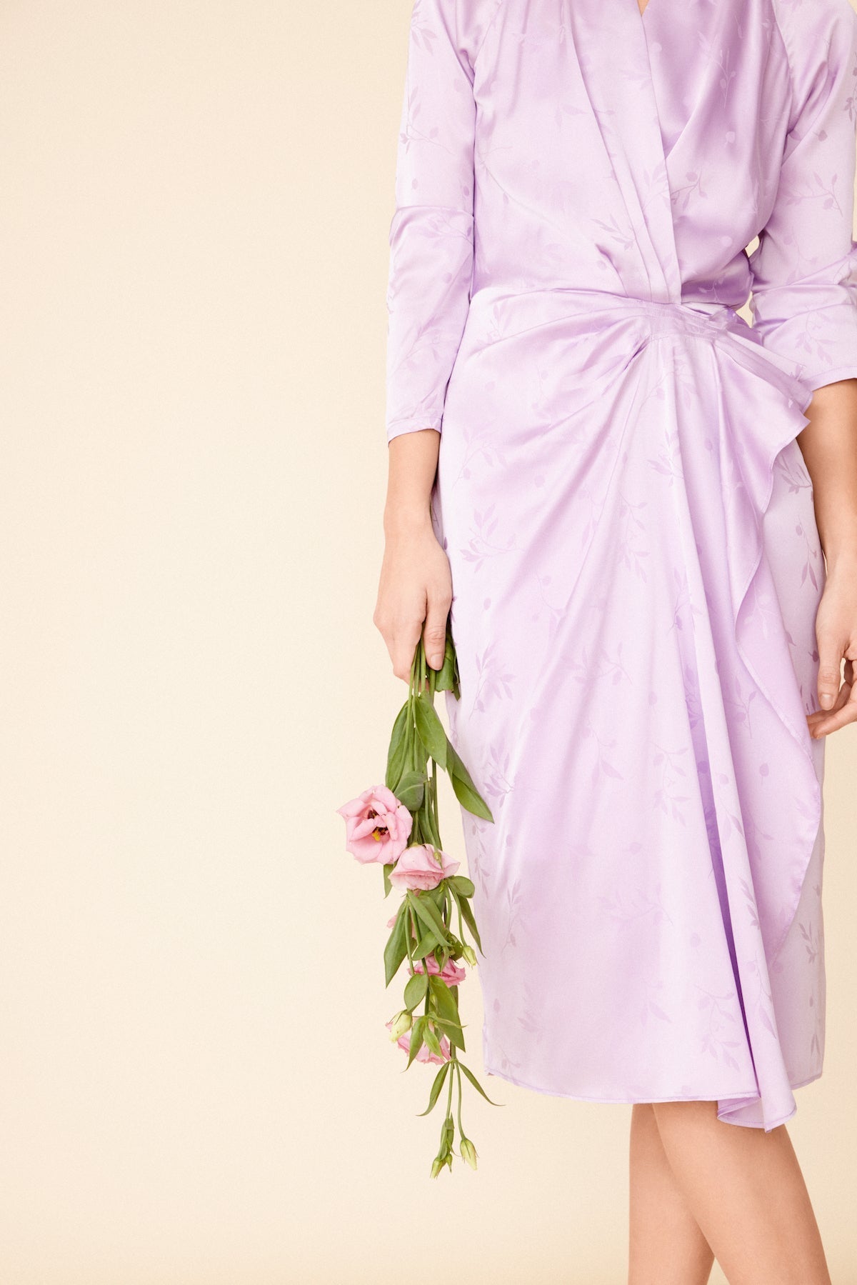 Vestido Solange Lilac · Wisteria ·