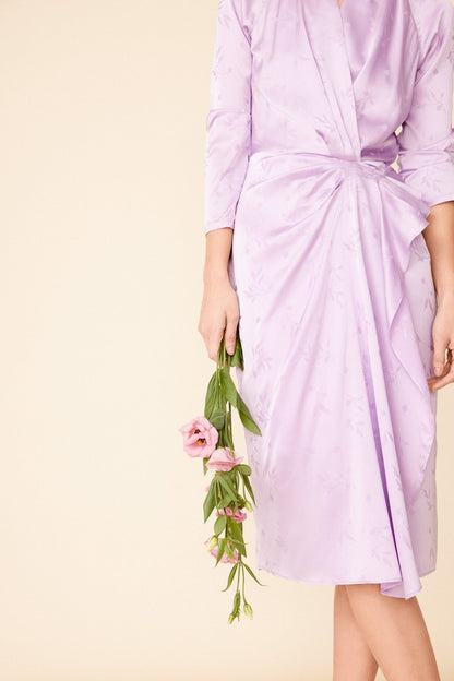 Vestido Solange Lilac · Wisteria ·