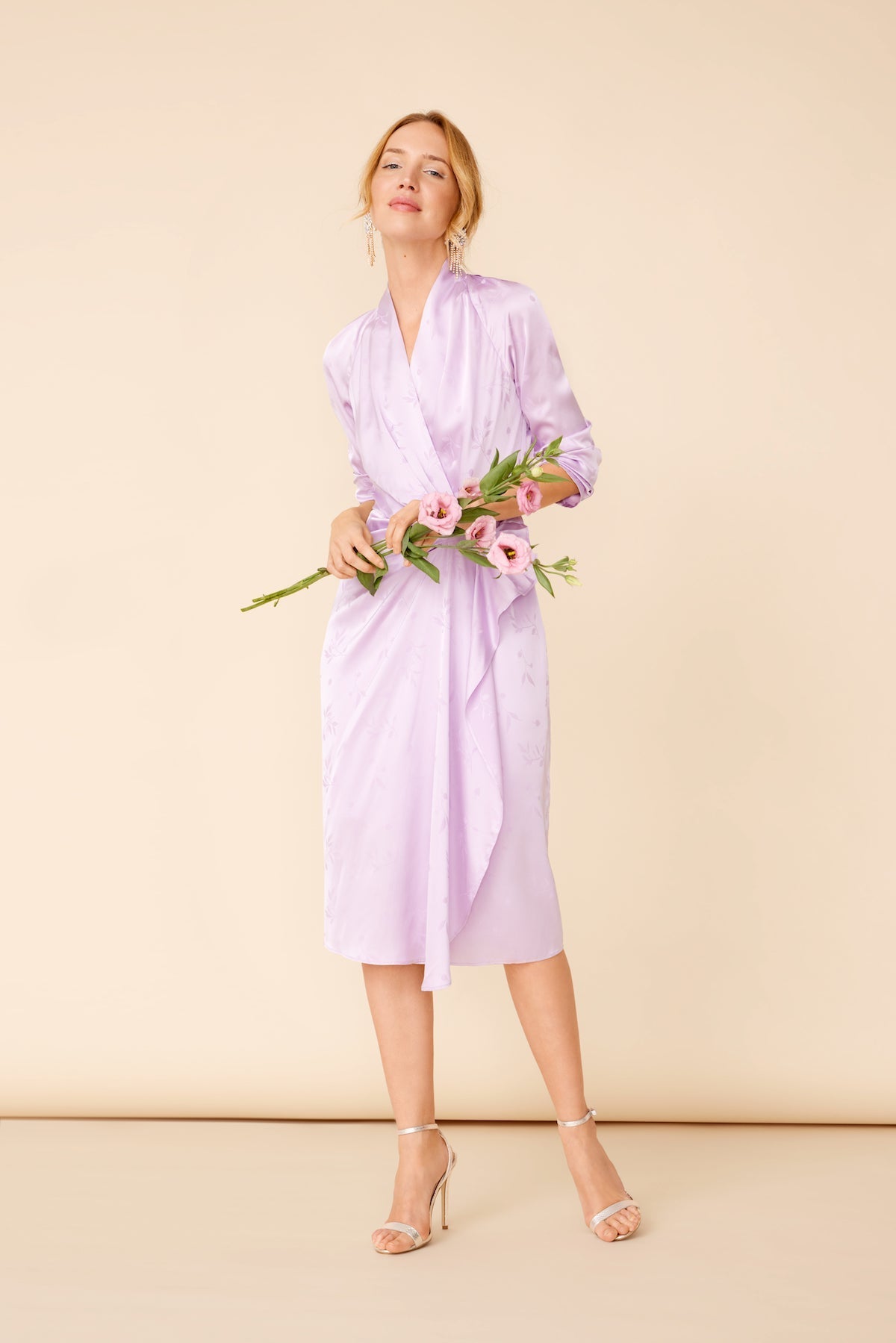 Vestido Solange Lilac · Wisteria ·