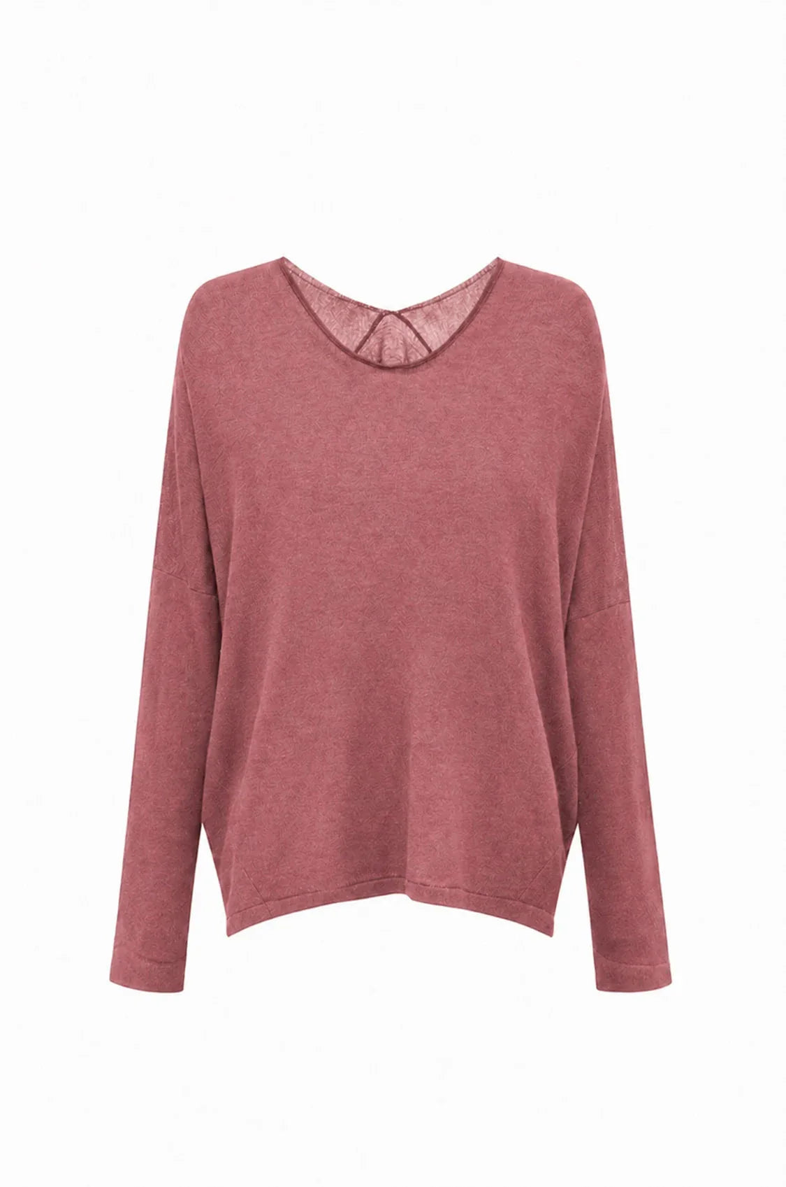 Sadie Fine Knit Jumper Blush