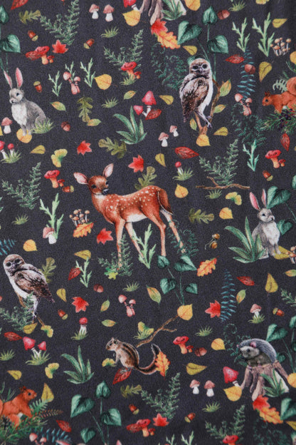 Billie Whimsical Woodland Long Sleeved Dress
