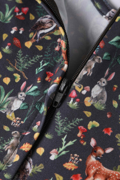 Billie Whimsical Woodland Long Sleeved Dress