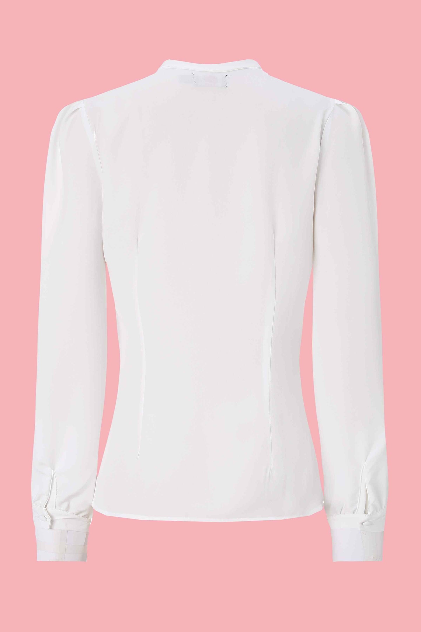 Margaret White Long Sleeved Blouse