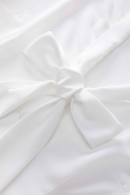 Margaret White Long Sleeved Blouse