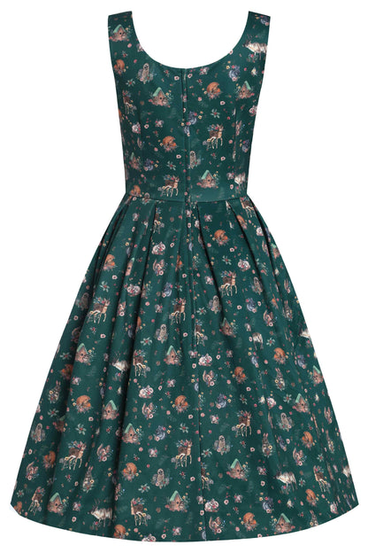 Amanda Green Woodland Forest Swing Dress